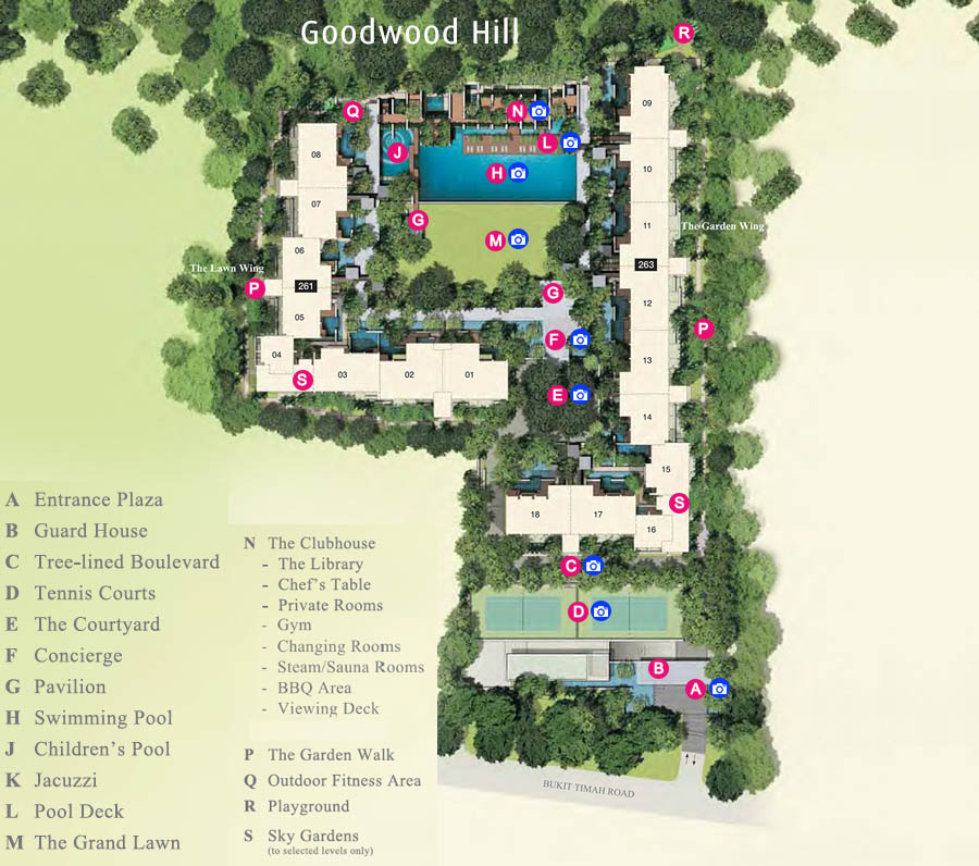 Goodwood Residence Site Plan